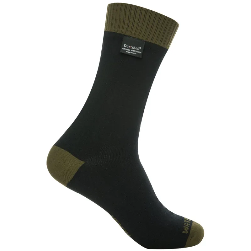 Dexshell Thermlite Waterproof Hiking Socks in Olive Green